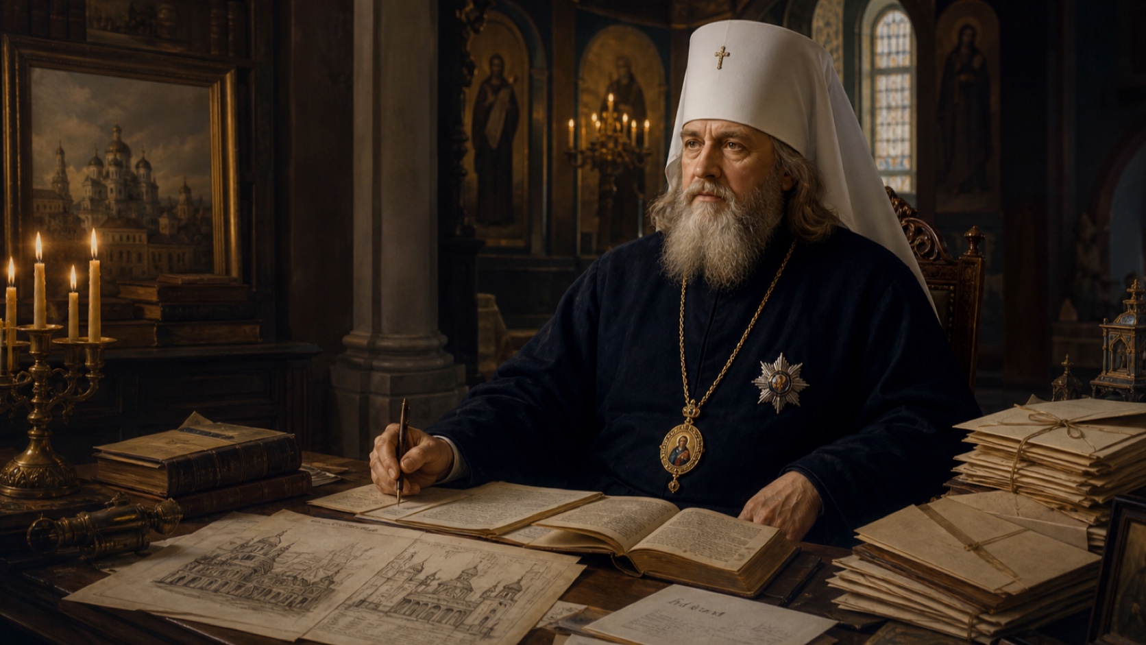 Обложка лекции «Филарет Дроздов — канонизированный масон»