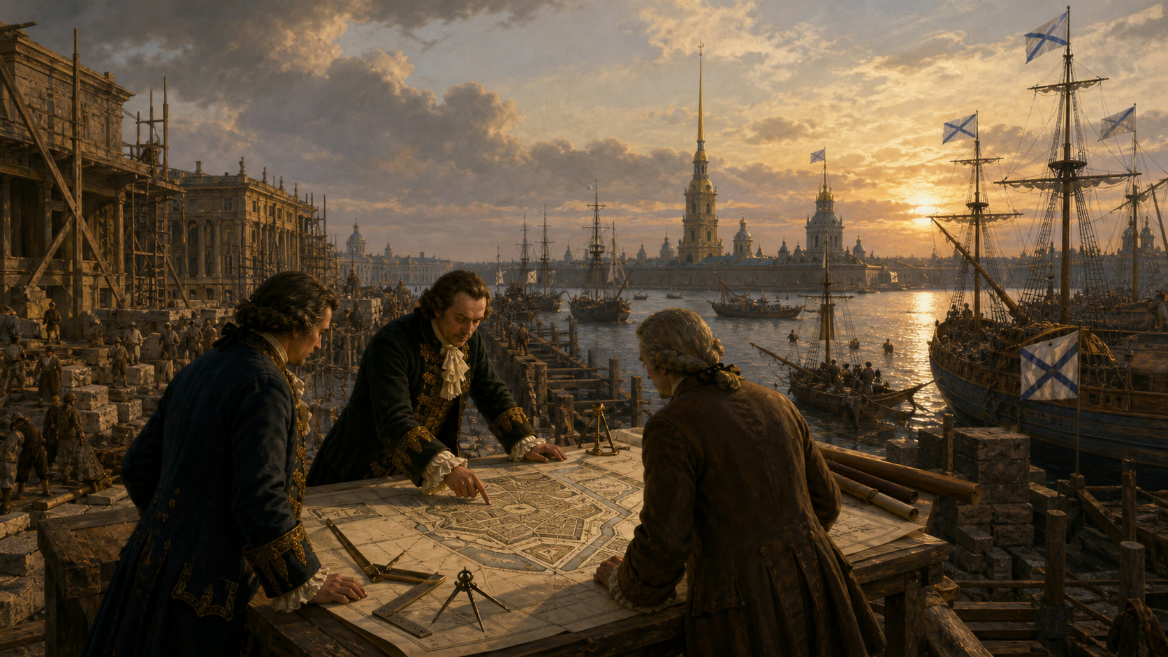 Обложка лекции «Петербург, русский флот и масонская символика»