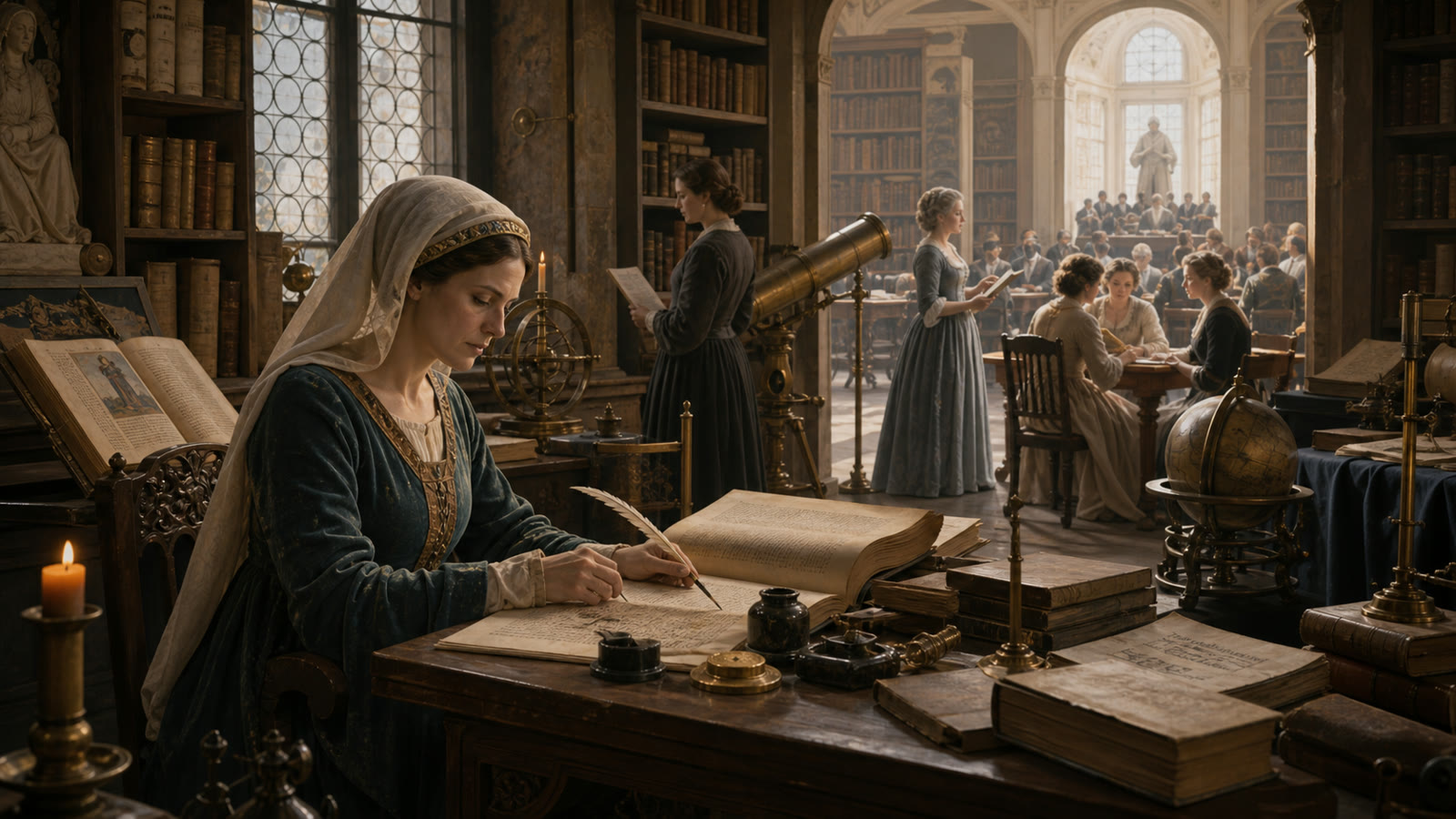 Обложка запись «ACADEMIA: Всемирная история женщин. Часть 2»